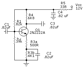 amplifier using emitter feedback